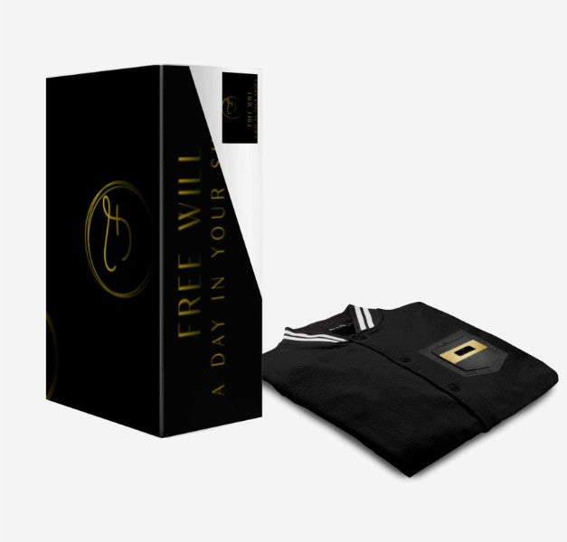 Free Will His and Hers varsity jacket designer