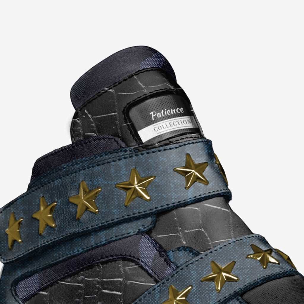Patience designer high top stars
