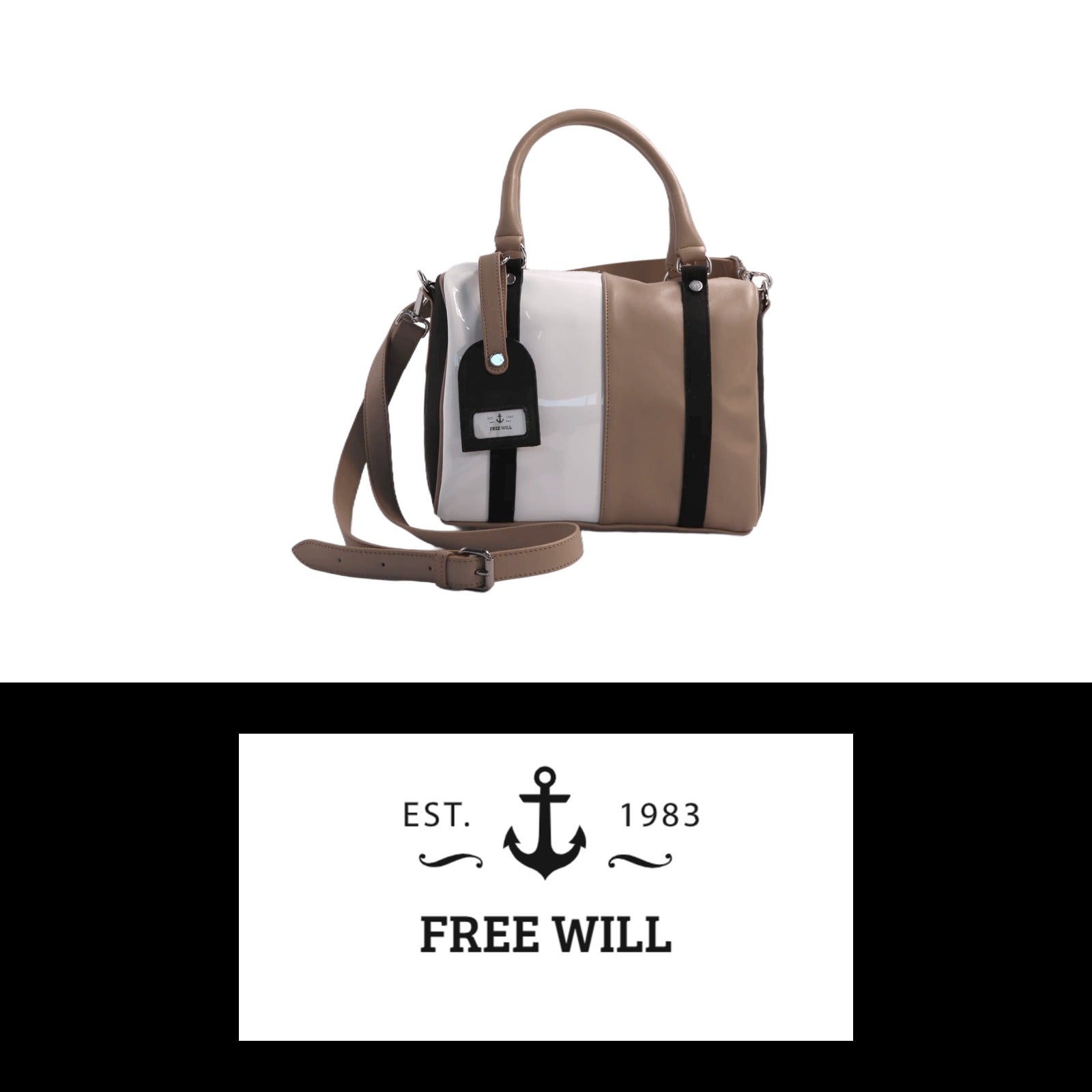 Free Will designer barrel bag