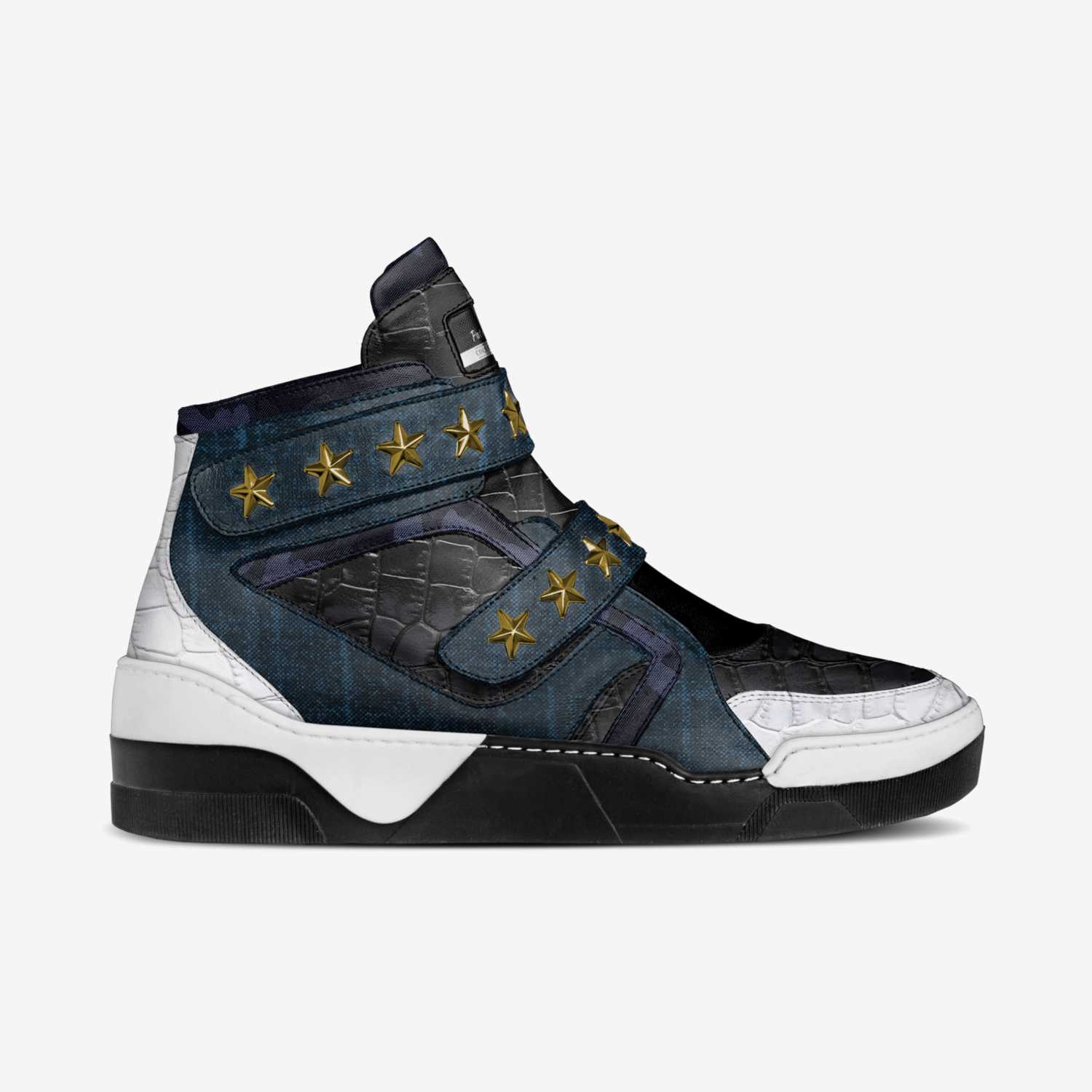 Patience designer high top stars