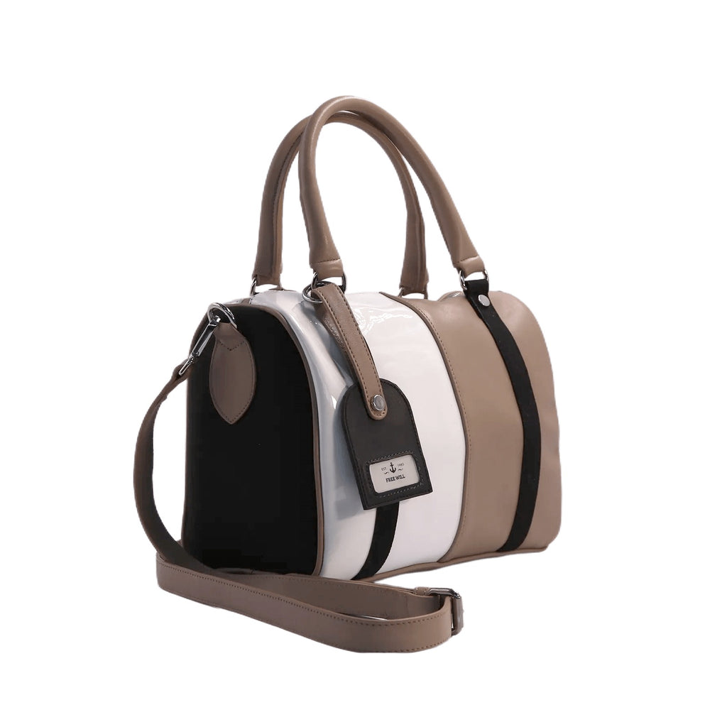 Free Will designer barrel bag