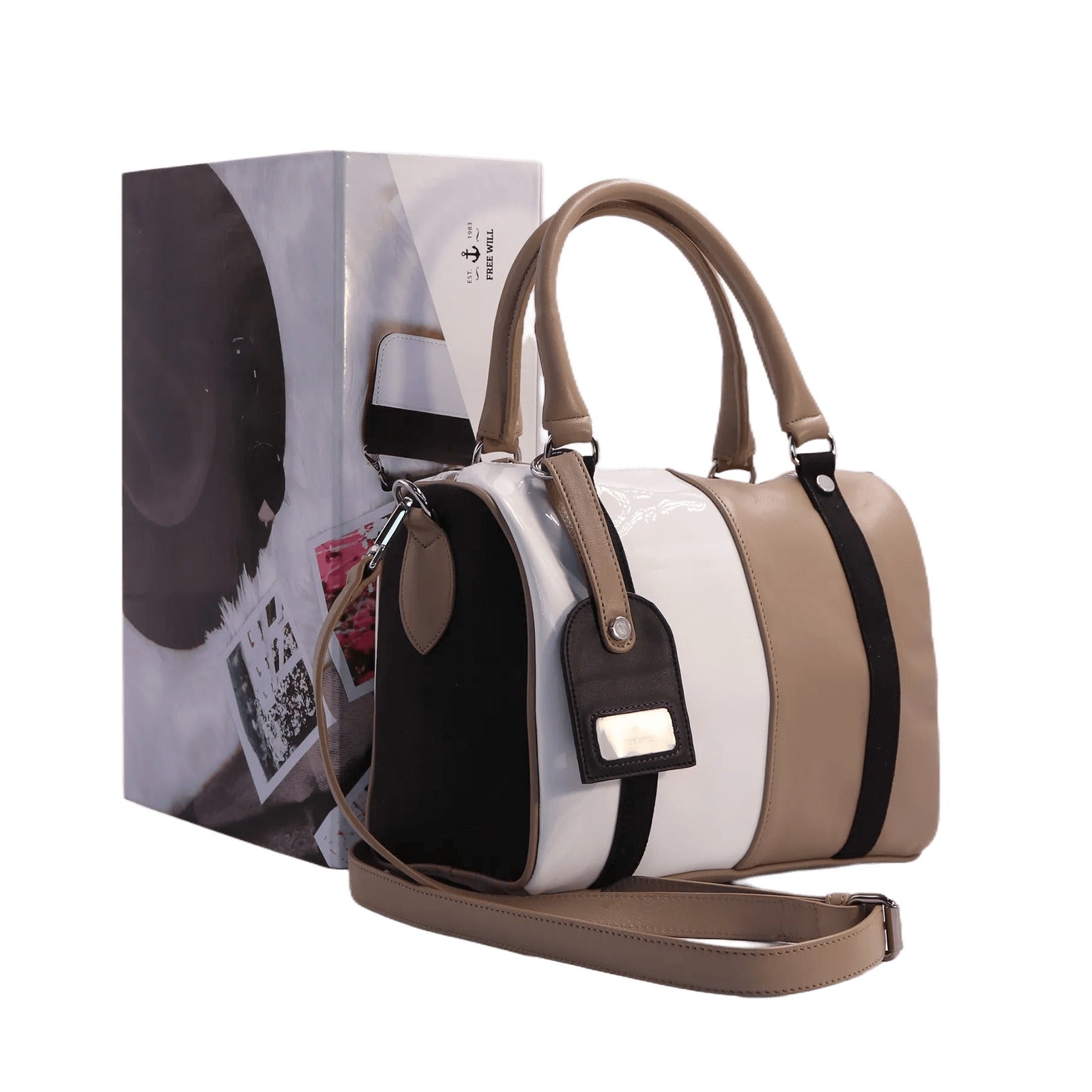 Free Will designer barrel bag