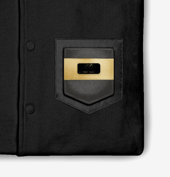 Free Will His and Hers varsity jacket designer