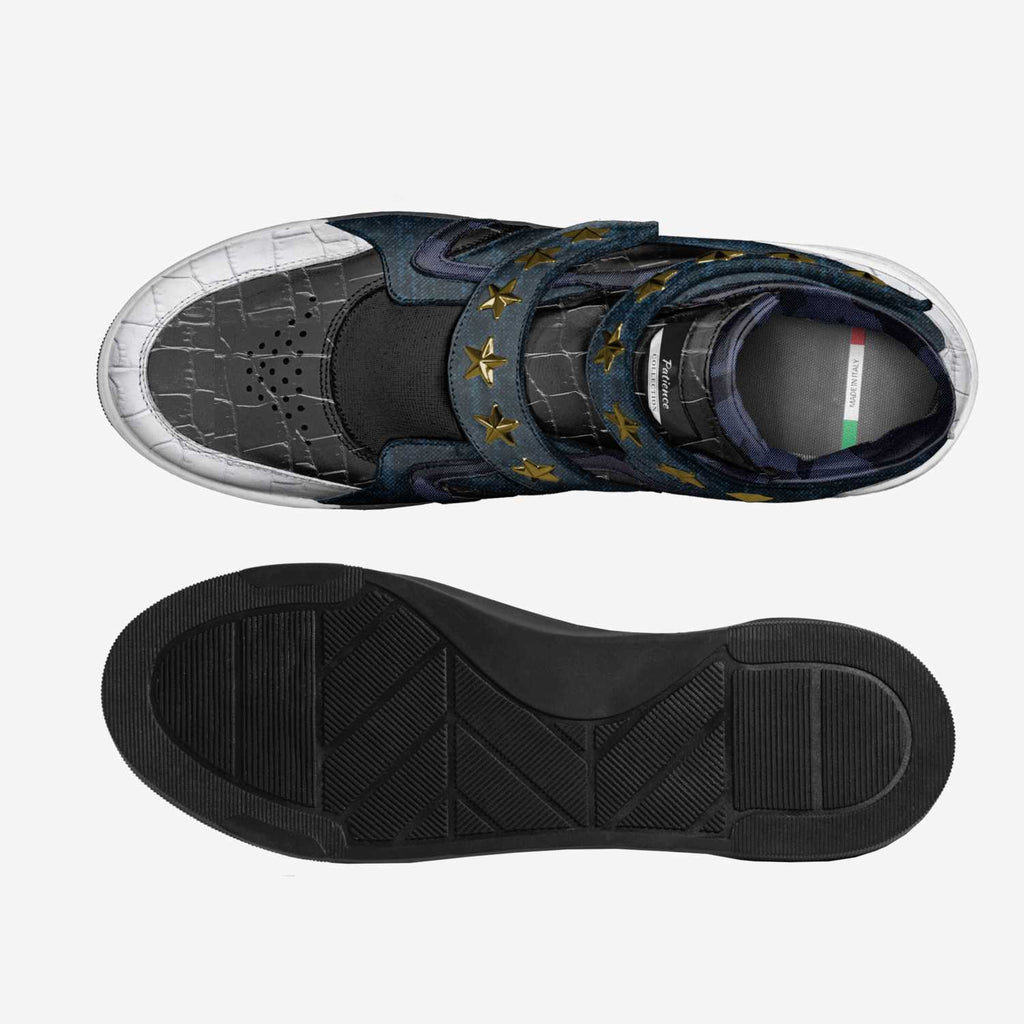 Patience designer high top stars