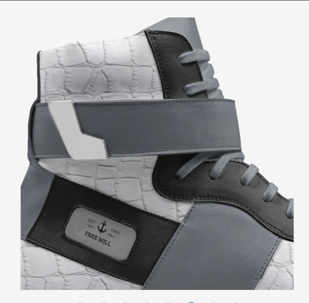 Free Will lux sneaker with strap